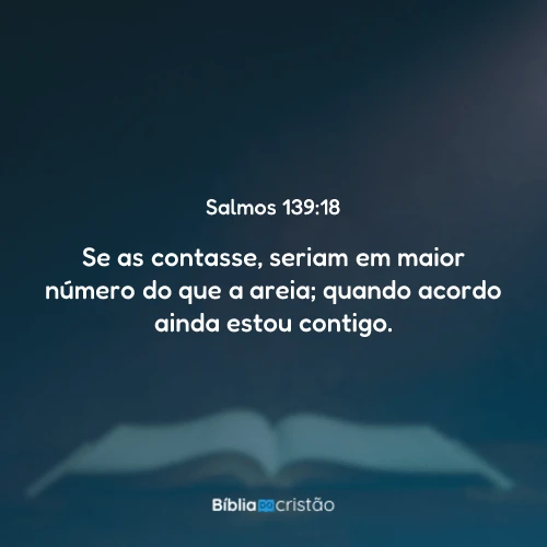 Salmos 139:18