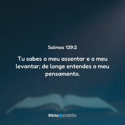 Salmos 139:2