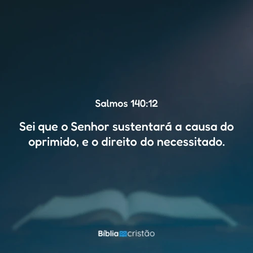 Salmos 140:12