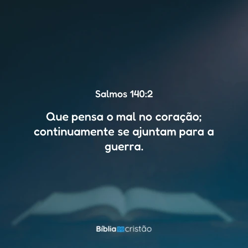 Salmos 140:2