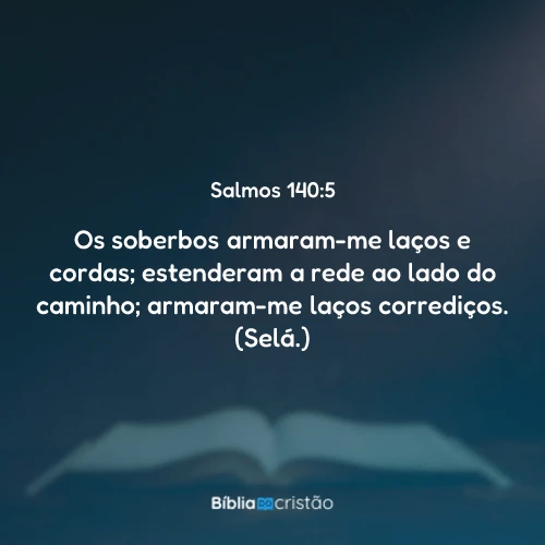 Salmos 140:5
