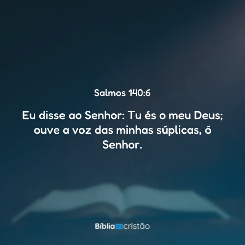 Salmos 140:6