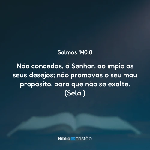 Salmos 140:8