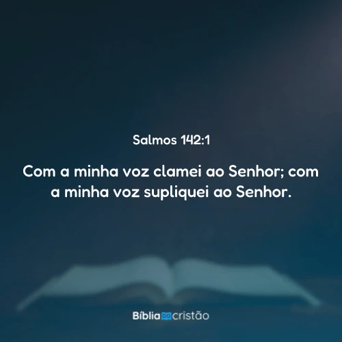 Salmos 142:1