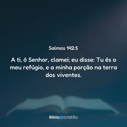 Salmos 142:5