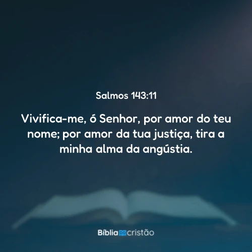 Salmos 143:11
