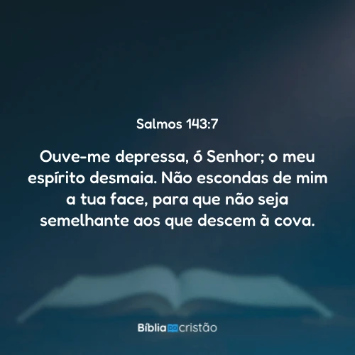 Salmos 143:7