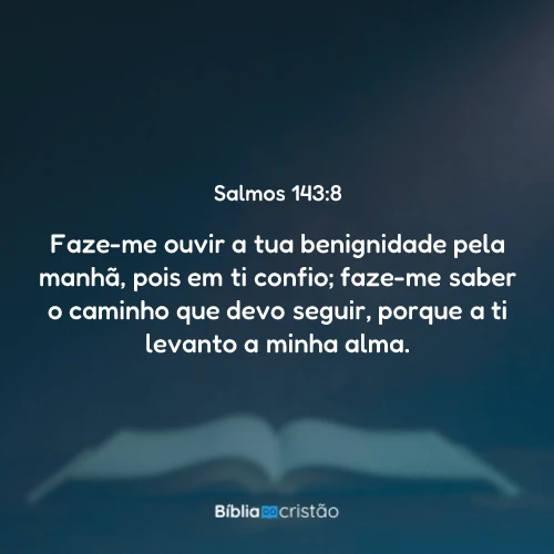 Salmos 143:8