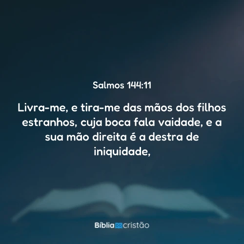Salmos 144:11