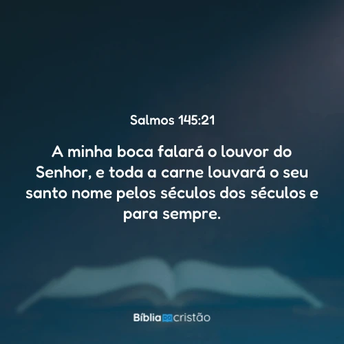 Salmos 145:21