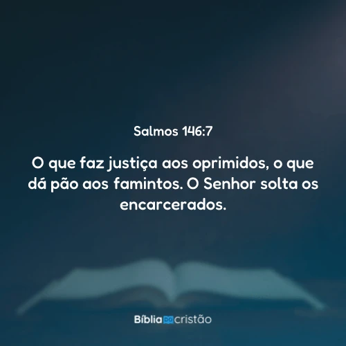 Salmos 146:7