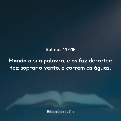 Salmos 147:18