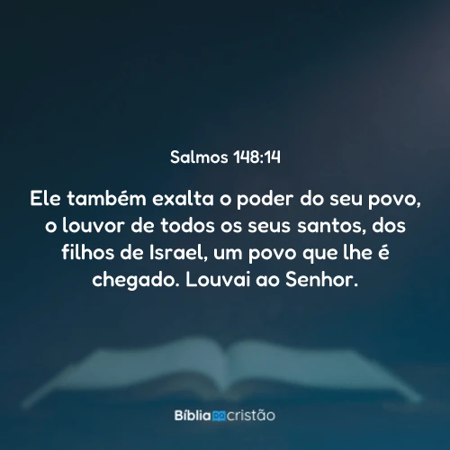 Salmos 148:14