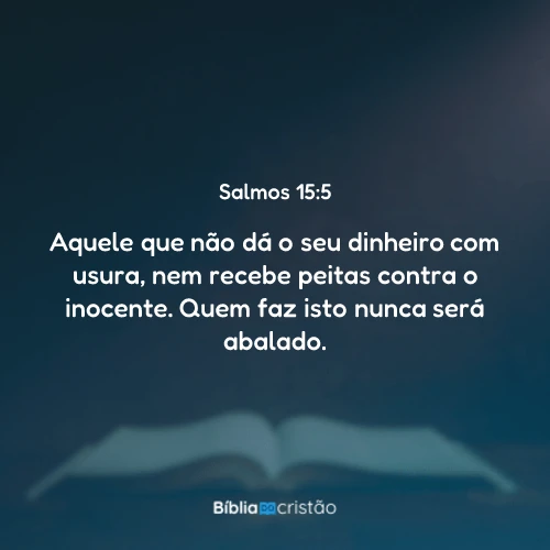 Salmos 15:5