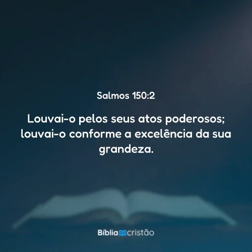 Salmos 150:2