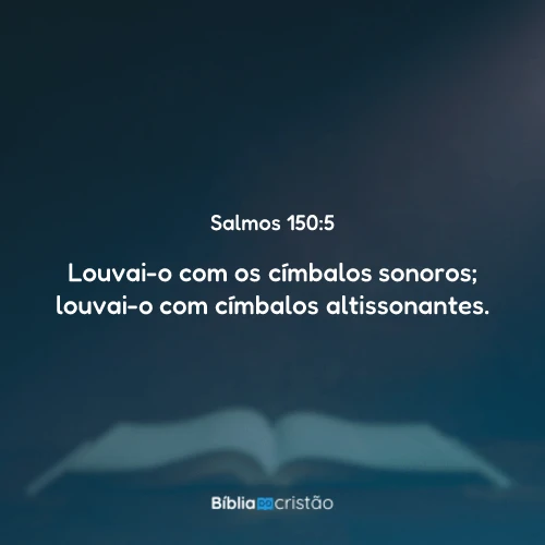 Salmos 150:5