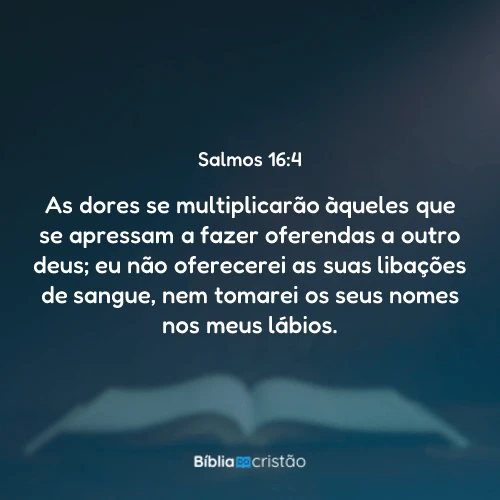Salmos 16:4