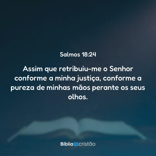 Salmos 18:24