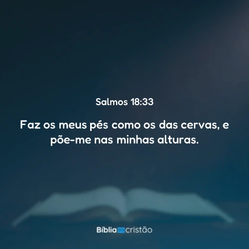 Salmos 18:33
