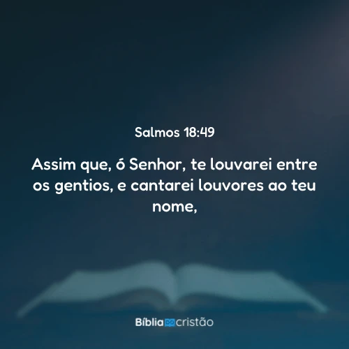 Salmos 18:49