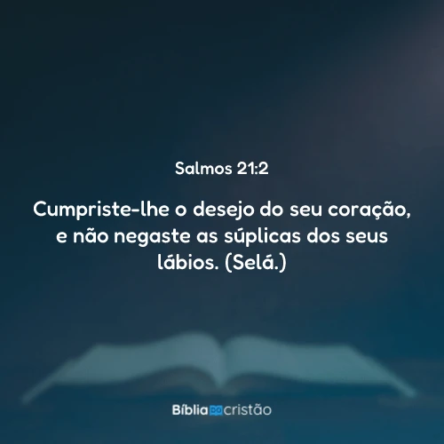 Salmos 21:2