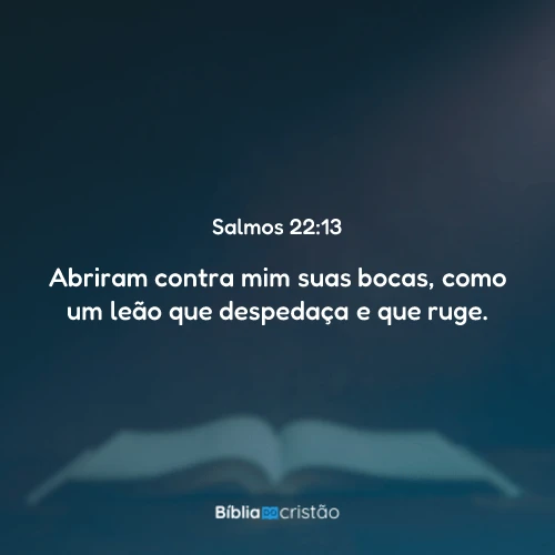 Salmos 22:13