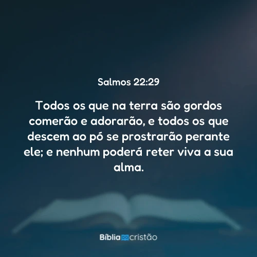 Salmos 22:29
