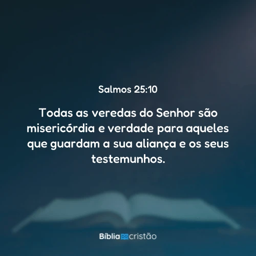 Salmos 25:10