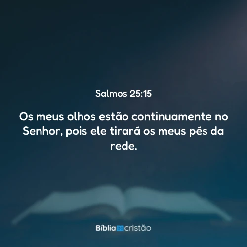 Salmos 25:15