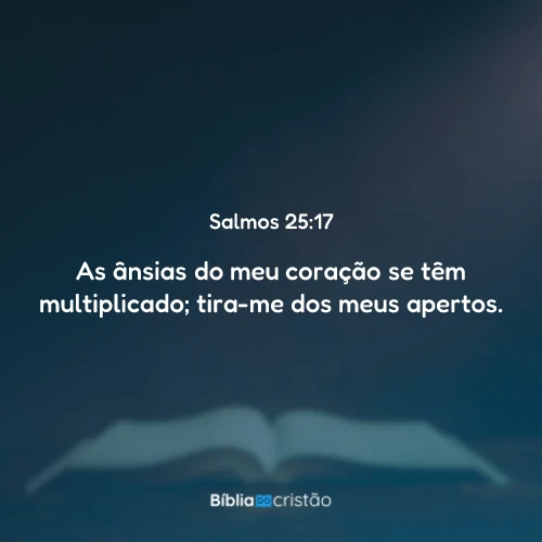 Salmos 25:17