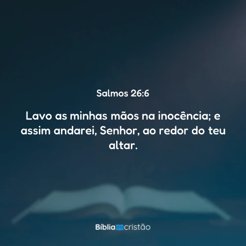 Salmos 26:6