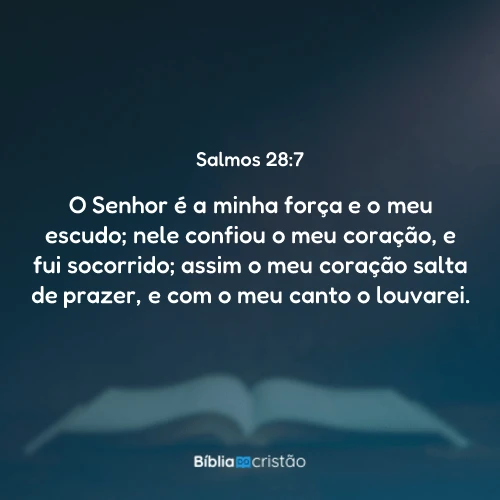 Salmos 28:7