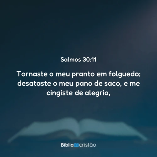 Salmos 30:11