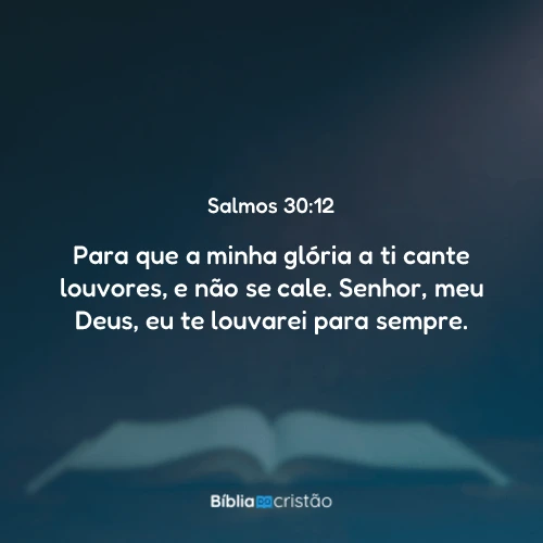 Salmos 30:12