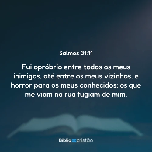 Salmos 31:11