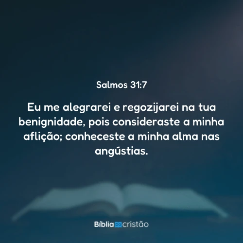 Salmos 31:7