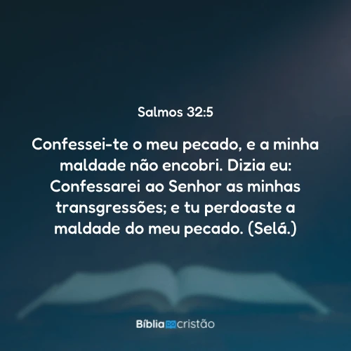 Salmos 32:5