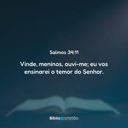 Salmos 34:11