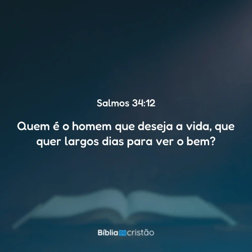 Salmos 34:12