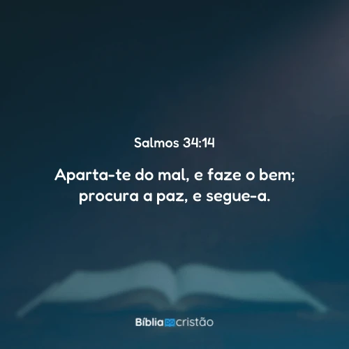 Salmos 34:14