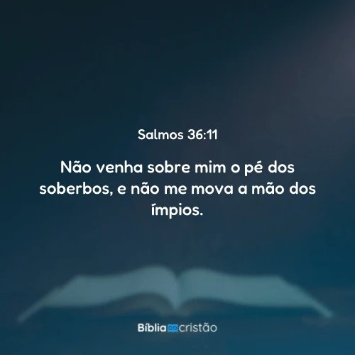 Salmos 36:11
