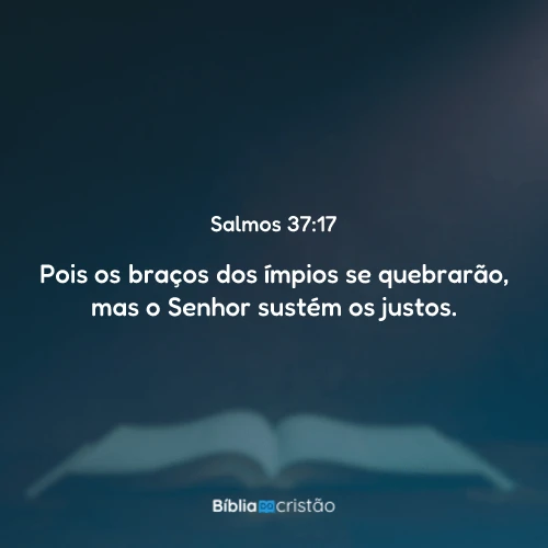 Salmos 37:17
