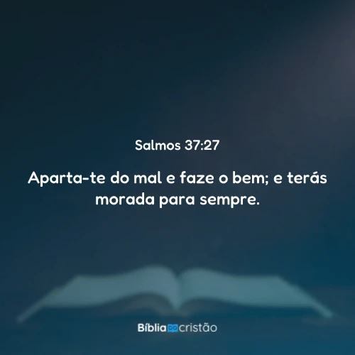 Salmos 37:27