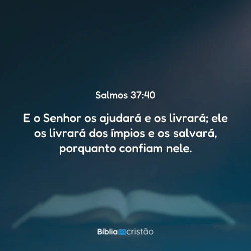 Salmos 37:40