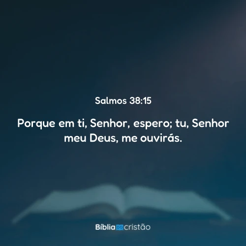 Salmos 38:15