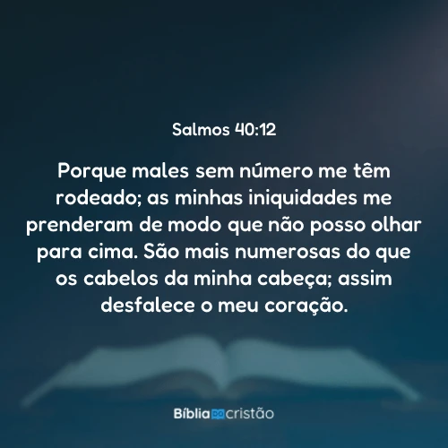 Salmos 40:12