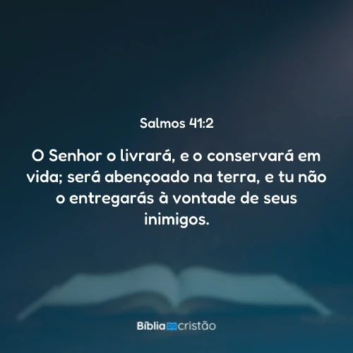 Salmos 41:2
