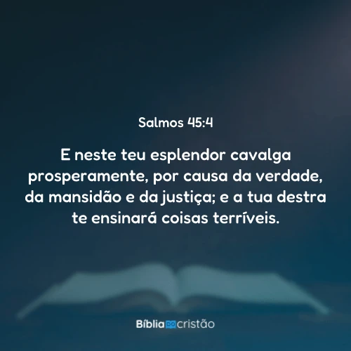 Salmos 45:4