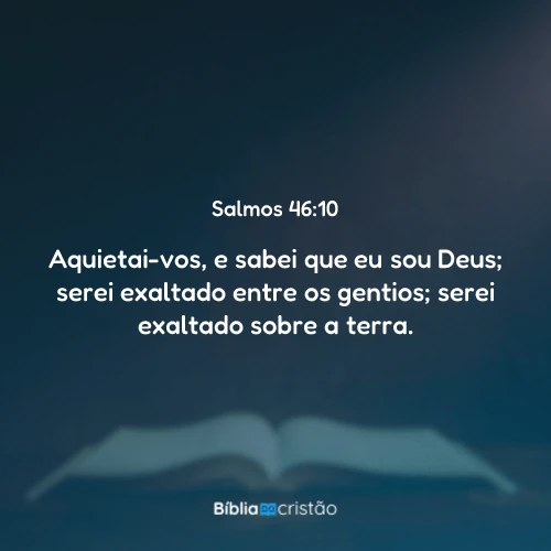 Salmos 46:10