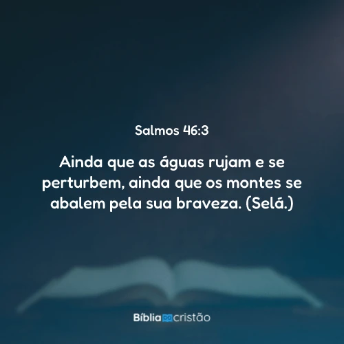 Salmos 46:3